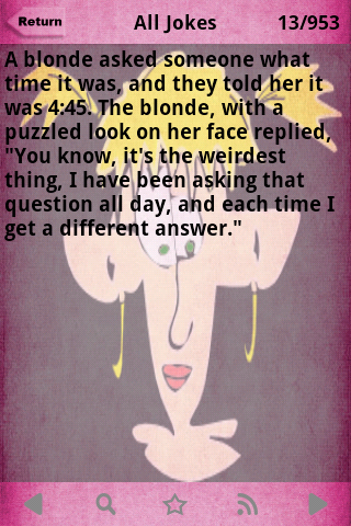 Blonde Jokes 1000+ Screen 2