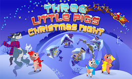 Three Little Pigs Xmas Story