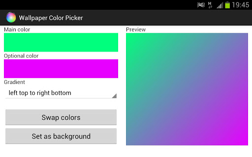 Wallpaper Color Picker