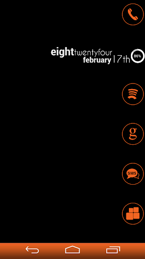 VM6 Orange Icon Set