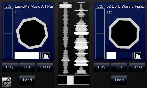 DJPad Turntable DJ Mixer