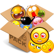 Emoticons pack, Yellow  Icon