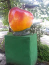 Apple Statue