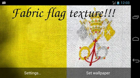 3D Vatican Flag Live Wallpaper(圖6)-速報App