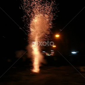 Happy Fire by Salman Majlish - Abstract Fire & Fireworks