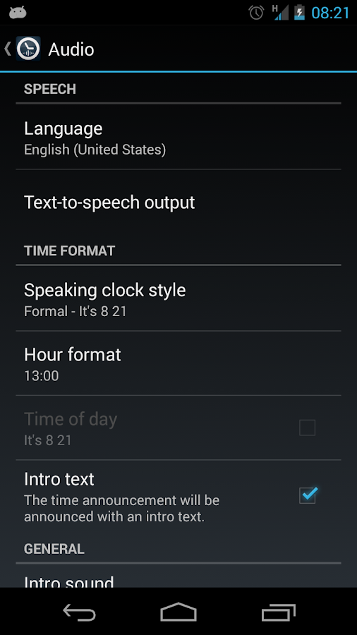 Speaking Clock TellMeTheTime Android Apps on Google Play