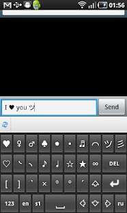 SymbolsKeyboard & TextArt Lite - screenshot thumbnail