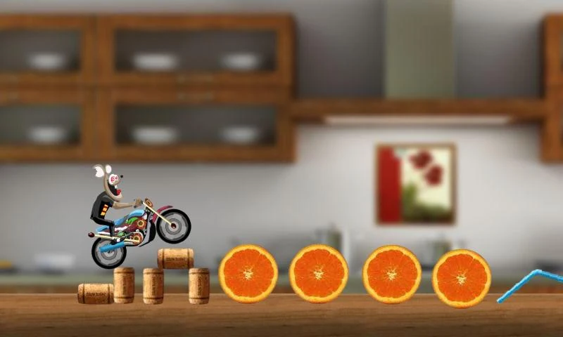   Moto Cross Race - Rato Mental: captura de tela 