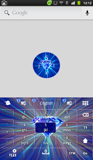 【免費個人化App】Diamond Color Keyboard-APP點子