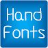 Hand2 fonts for FlipFont® free8.06.1