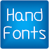 Hand2 fonts for FlipFontÂ® free9.09.0