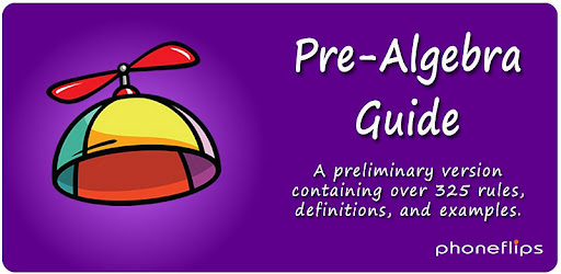 Pre-Algebra Guide -  apk apps