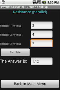 Physics Calculator - Grade 12+ Screenshots 3