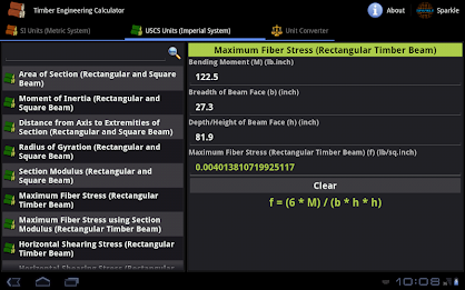 Timber Engineering Calc Tablet poster 9