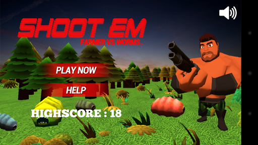 Shoot Em : Farmer vs Worms