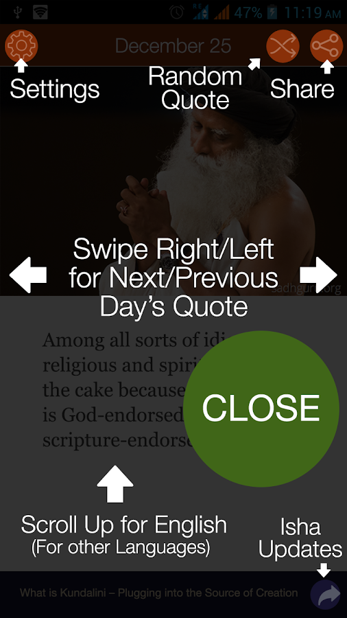 Mystic Quotes - Sadhguru - Android Apps on Google Play