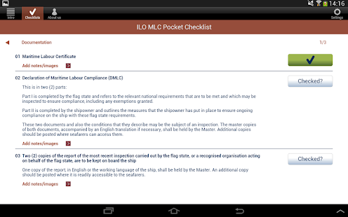 ILO MLC Pocket Checklist(圖8)-速報App
