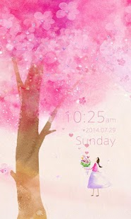 Love Tree Locker LWP Screenshots 1