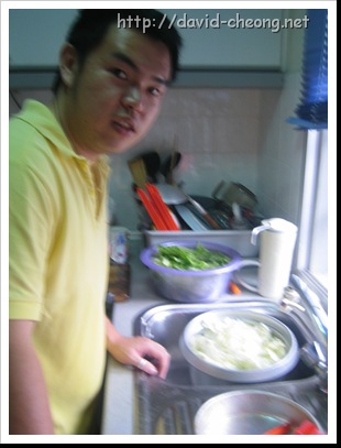 Preparing for steamboat