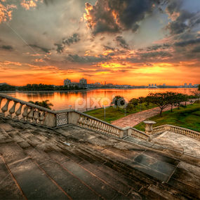 The Stairs To Sunset by Mohd Tarmudi - Buildings & Architecture Other Exteriors