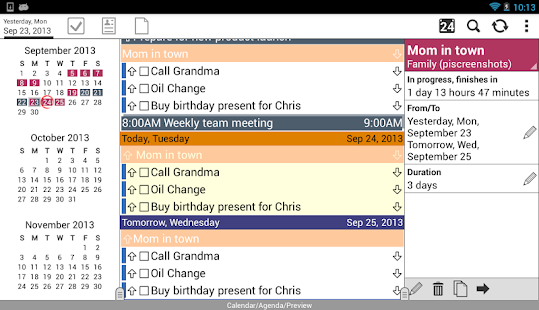 Pocket Informant 3 Demo - screenshot thumbnail