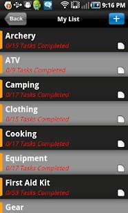 HUNTING PLANNER CHECKLIST Screenshots 0