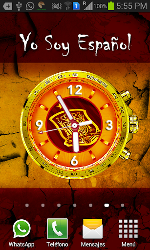 Reloj España Live Wallpaper