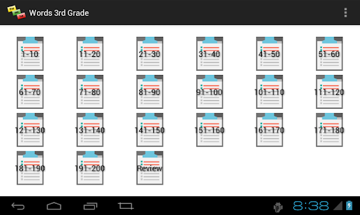 Free FREE Words 3rd Grade APK for PC