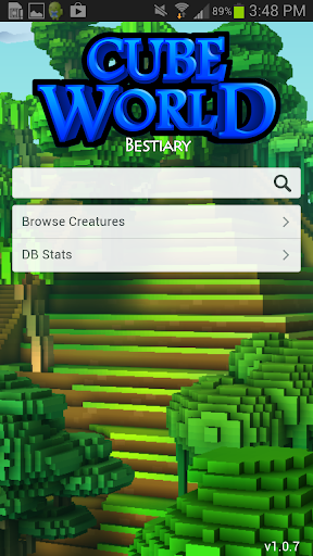 Bestiary for Cube World