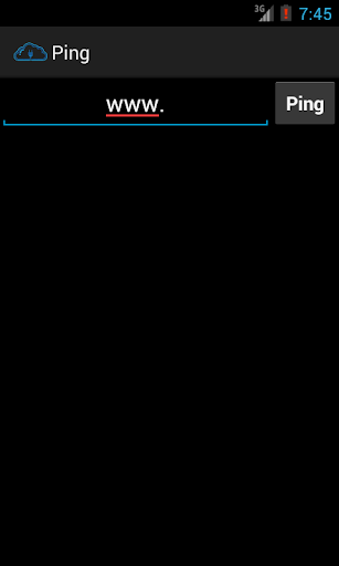 Ping tool for Android