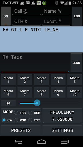 KX3 Companion for Ham Radio