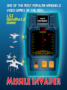 Missile Invader RETRO HANDHELD