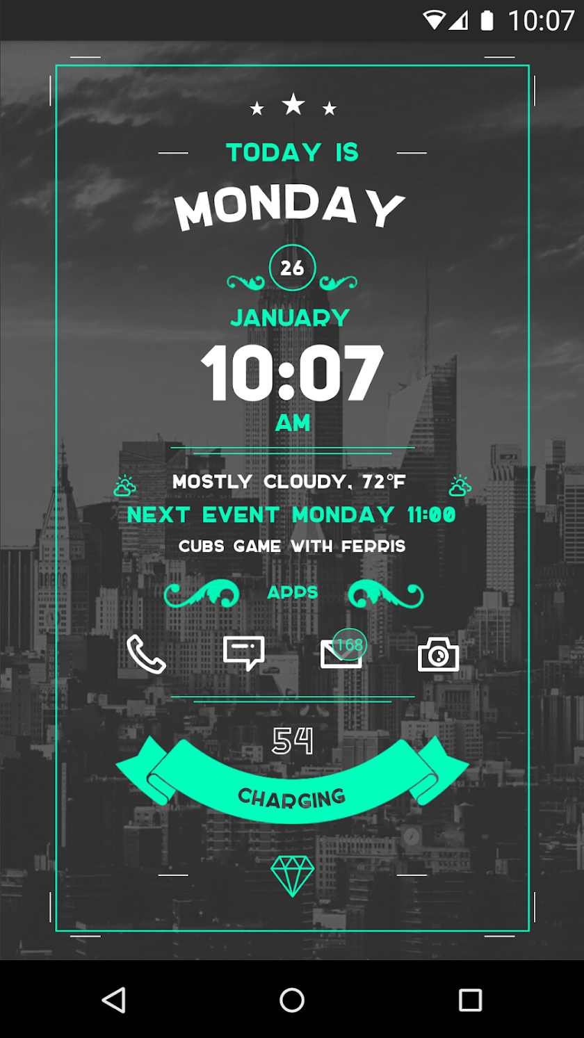 Zooper Widget Screen 2