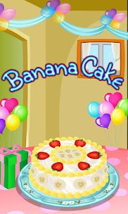 Banana Cake Cooking