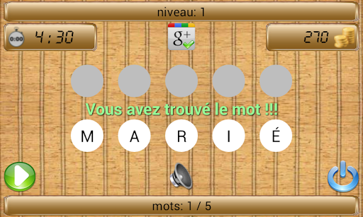 【免費拼字App】Scramble - Trouver le mot-APP點子