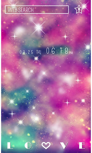 Galaxy Theme Pink Universe 1.0 Windows u7528 1