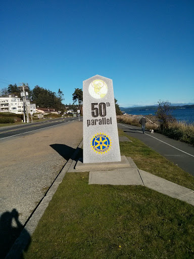 50th Parallel Marker 