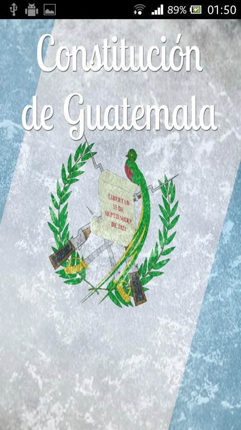 Constitución de Guatemala - screenshot