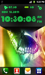 Digital clock & alarm Screenshots 1