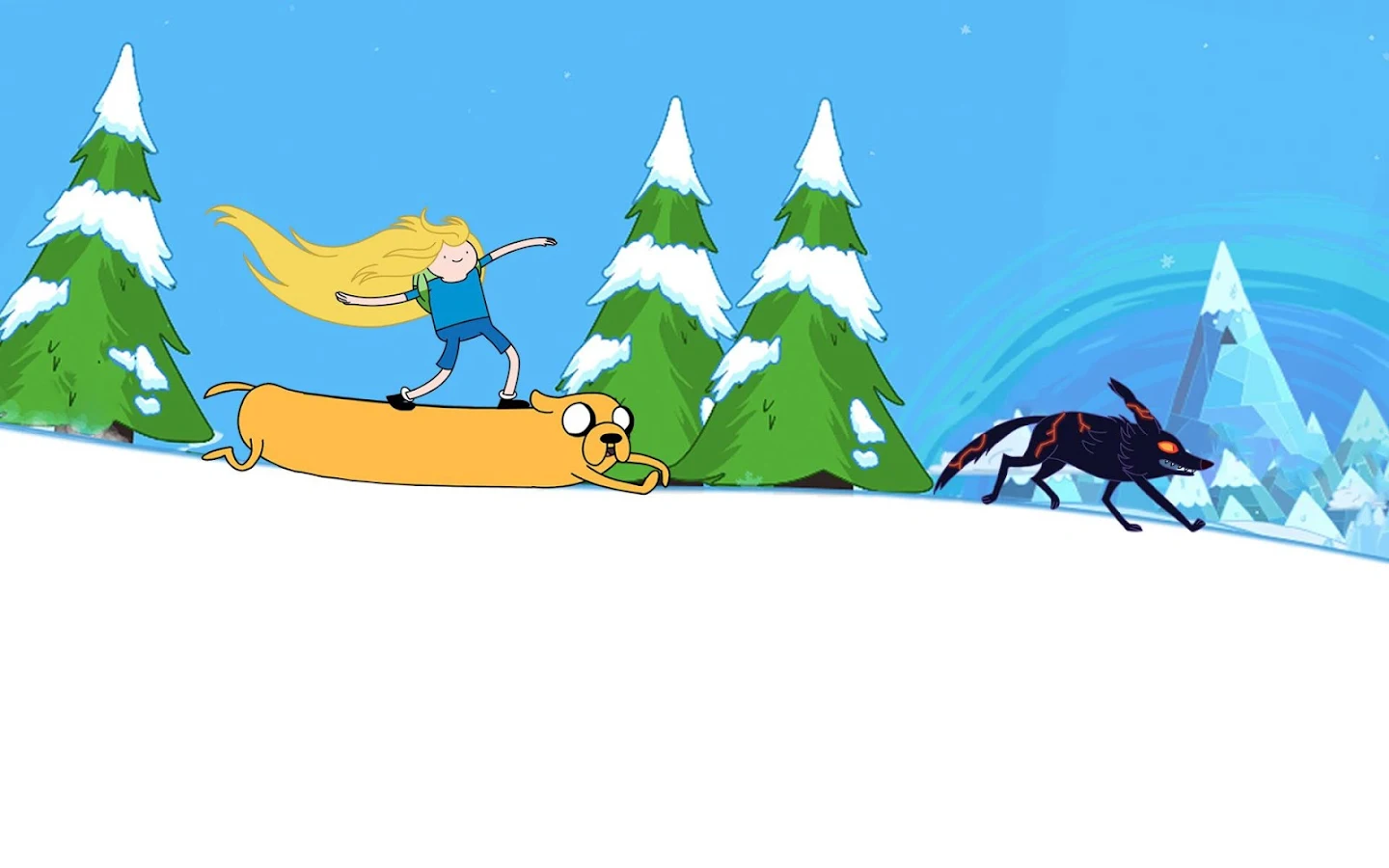 Ski Safari: Adventure Time - screenshot