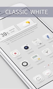 How to get Classic White GOLauncher Theme lastet apk for laptop