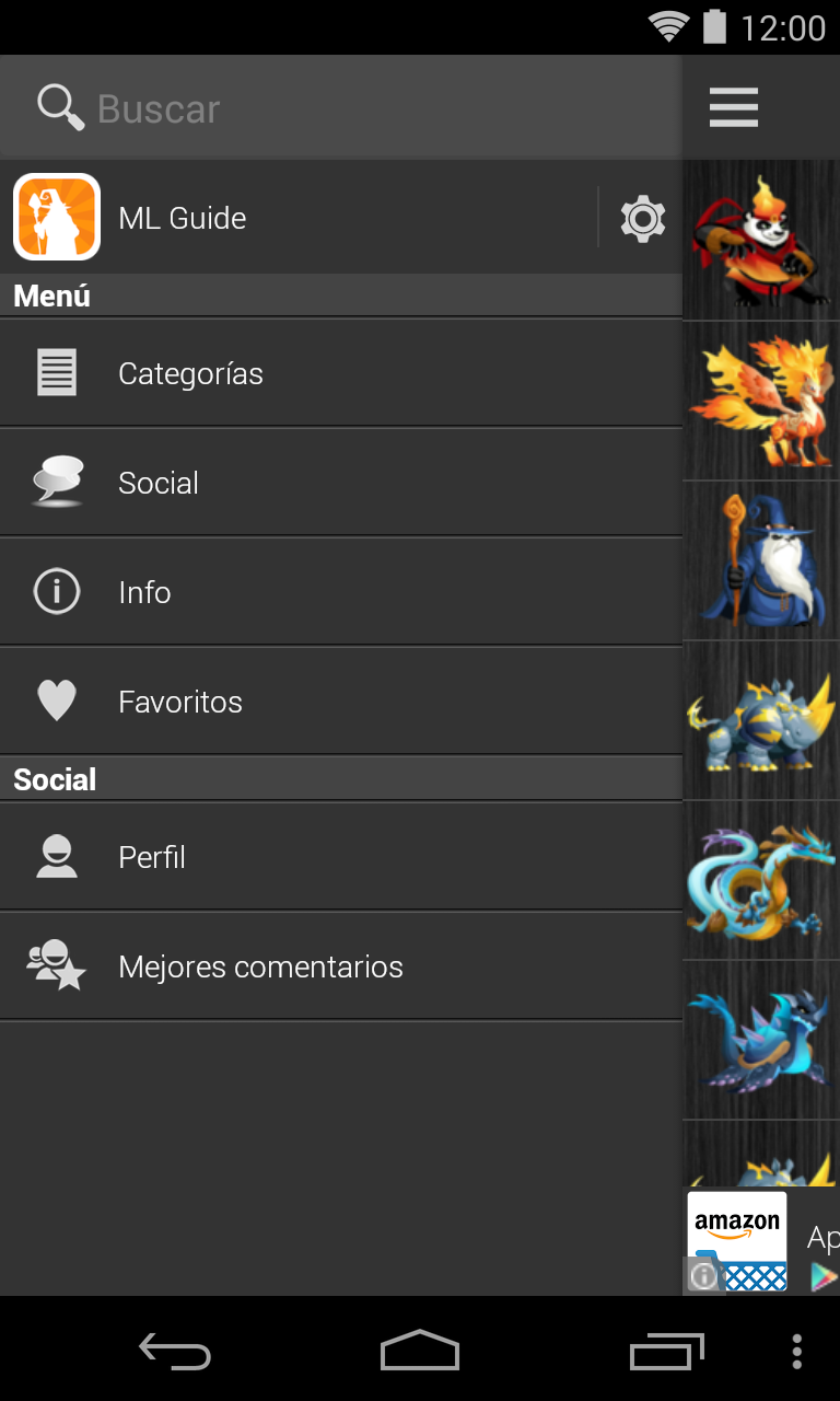 Android application Breeding Guide Monster Legends screenshort