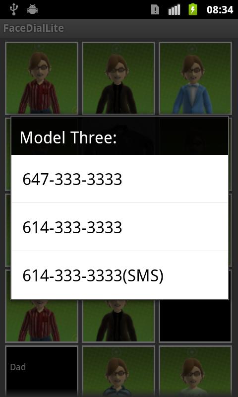 FaceDial Pro (Photo SpeedDial) Screen 2