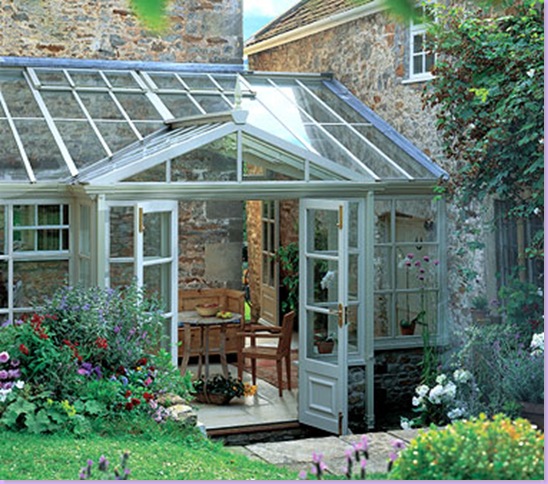 Cote De Texas Conservatories Orangeries And Poolhouses A Typical Conservatory In The English Countryside Attached To Main House This Is Used For Casual Dining