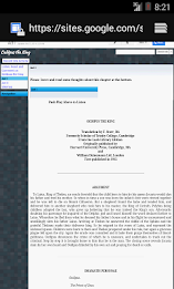 Oedipus the King audio, text poster 8