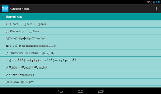 download Auto Text Keren for Android free