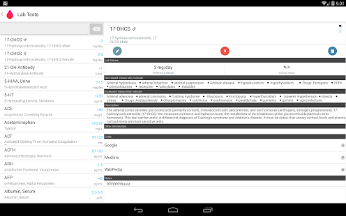   Lab Values Reference Pro- screenshot thumbnail   