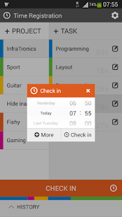 How to get Time Registration lastet apk for android