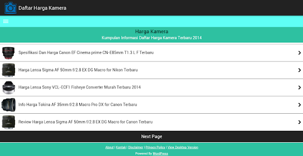 Daftar Harga Kamera APK for Blackberry  Download Android 