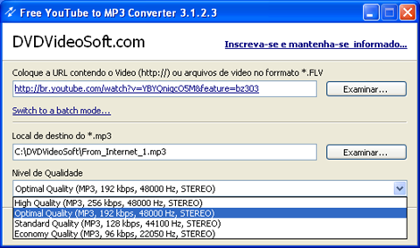 Free youtube to MP3 03
